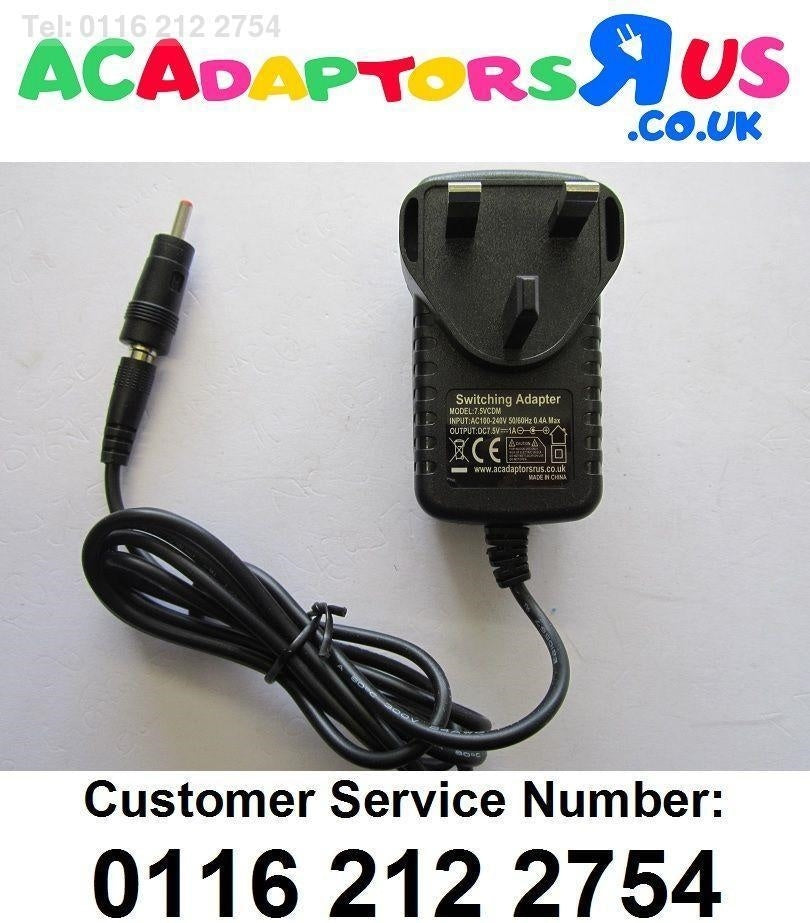 Replacement 7.5V 500ma AC-DC Adaptor for Silver Crest KH2351 Radio D41B0750500