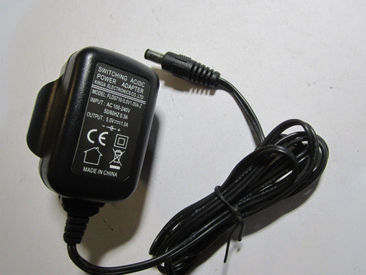 5.0V 1.0A AC Adaptor for Disney Cars Goodmans GMR1886DAB DAB/FM Radio Slate