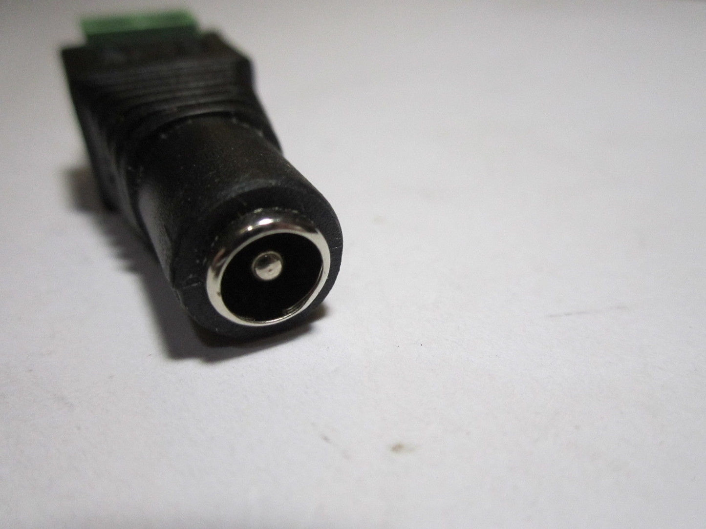 Female 5.5mm x 2.1mm Socket Connector Adaptor to 2 Screws for Bare Wires
