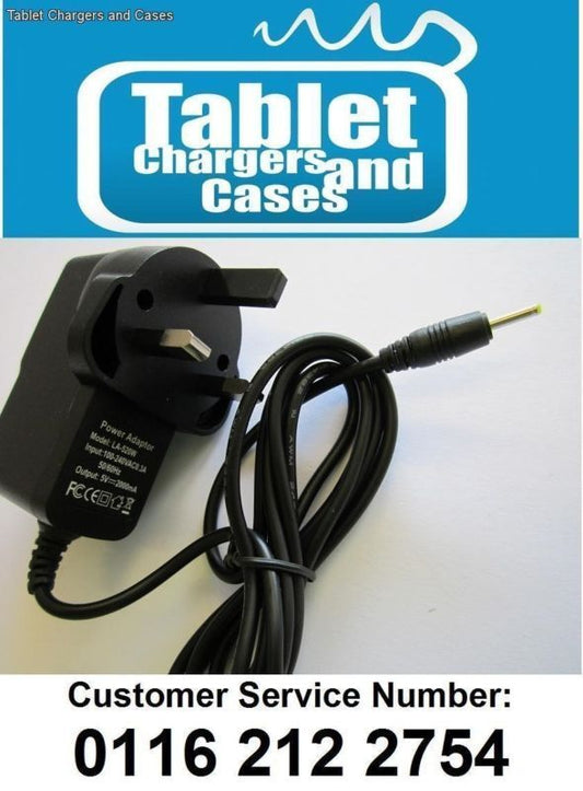 5V 2A DC AC Adaptor Charger for Go Clever 7" WiFi Tablet T76GPSTV DNS-0502000CW