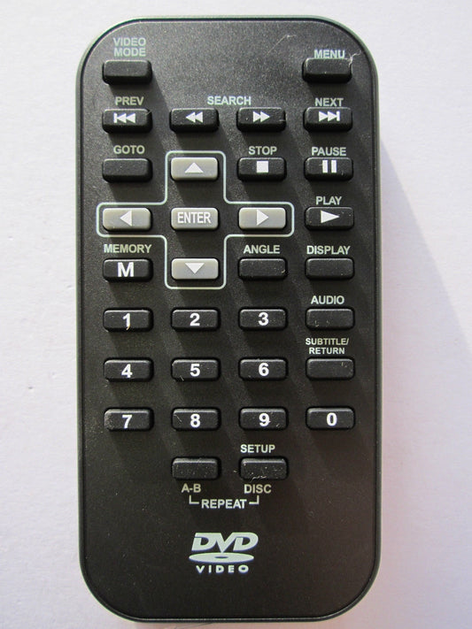 Genuine Remote Control for Goodmans GDVD80W12 Portable DVD Player