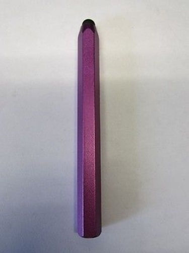 PURPLE ALUMINIUM PENCIL CRAYON STYLUS DRAW SOMETHING ON YOUR IPAD IPHONE IPOD