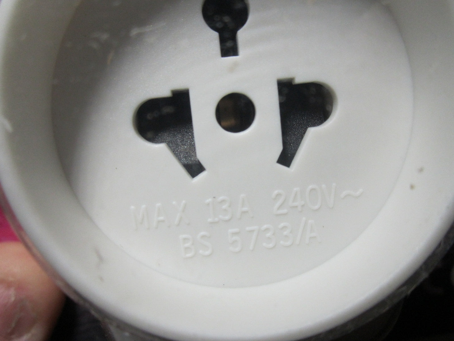 Mercury UK Visitor Travel Adaptor MSA1666BL 13A Fused BS5733/A EU/USA/AUS to UK