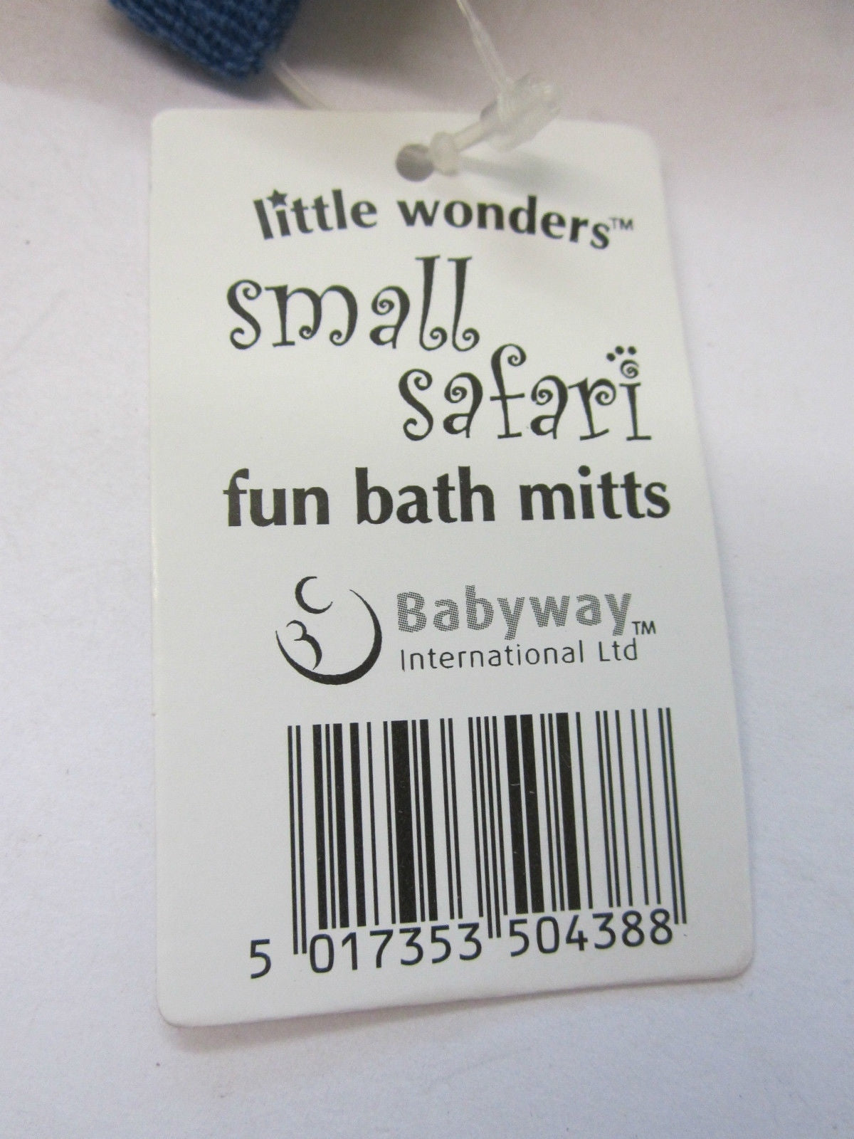 Girls Small Safari Bathtime Fun Play Toy Flannel Sponge Cloth Puppet Character