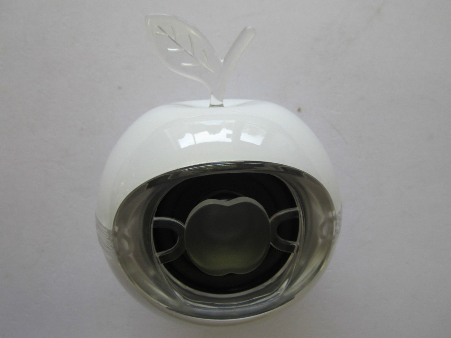 White AppleByte2 Plug & Play Mini Sized Loudspeaker Mega Speaker for Blackberry