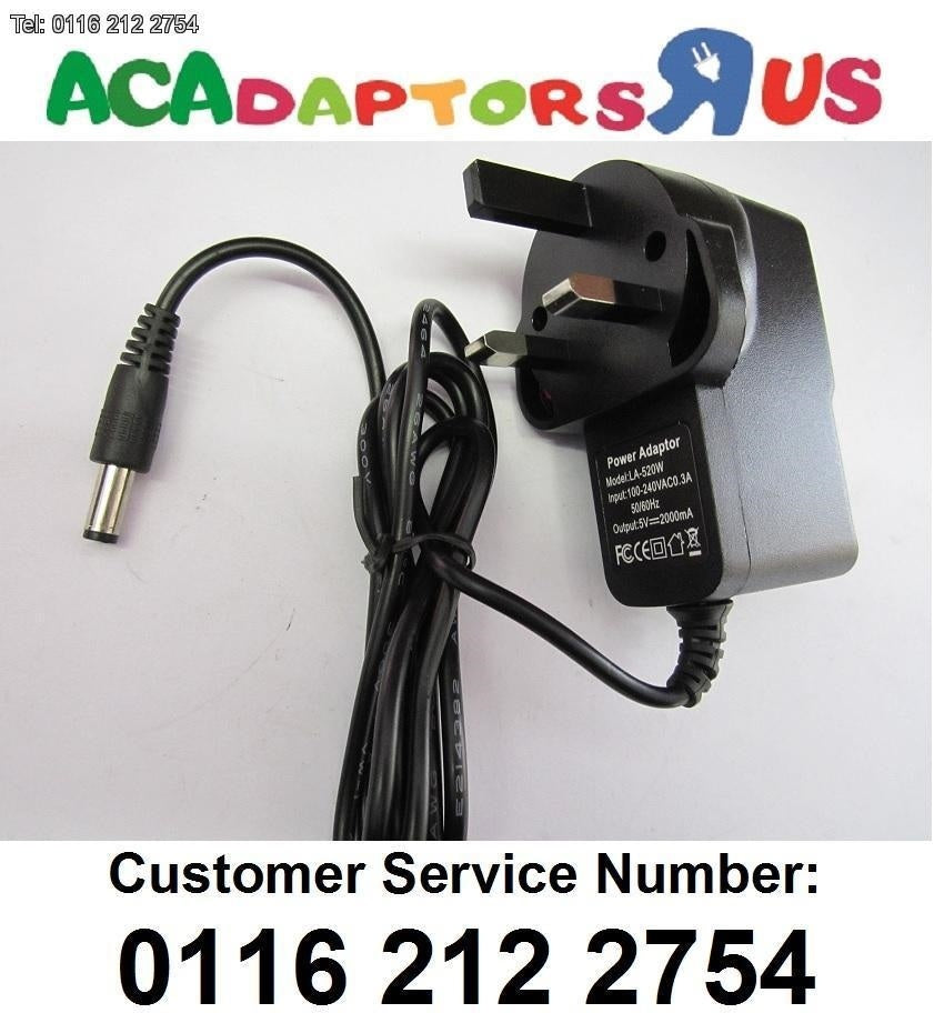 5V 2A Mains AC-DC Adapter Power Supply for Logitech / Slim Devices Squeezebox 3