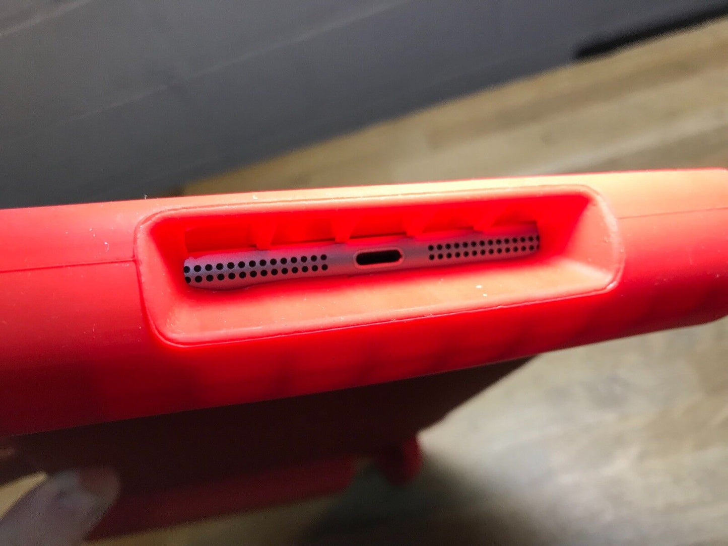 Red Childs Shockproof Rubber Dropproof Skin Case Ipad Mini A1432 A1454 A1455