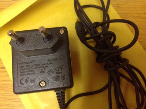 Genuine NOKIA ACP-7E 3.7V 355mA 1.3VA EU Plug