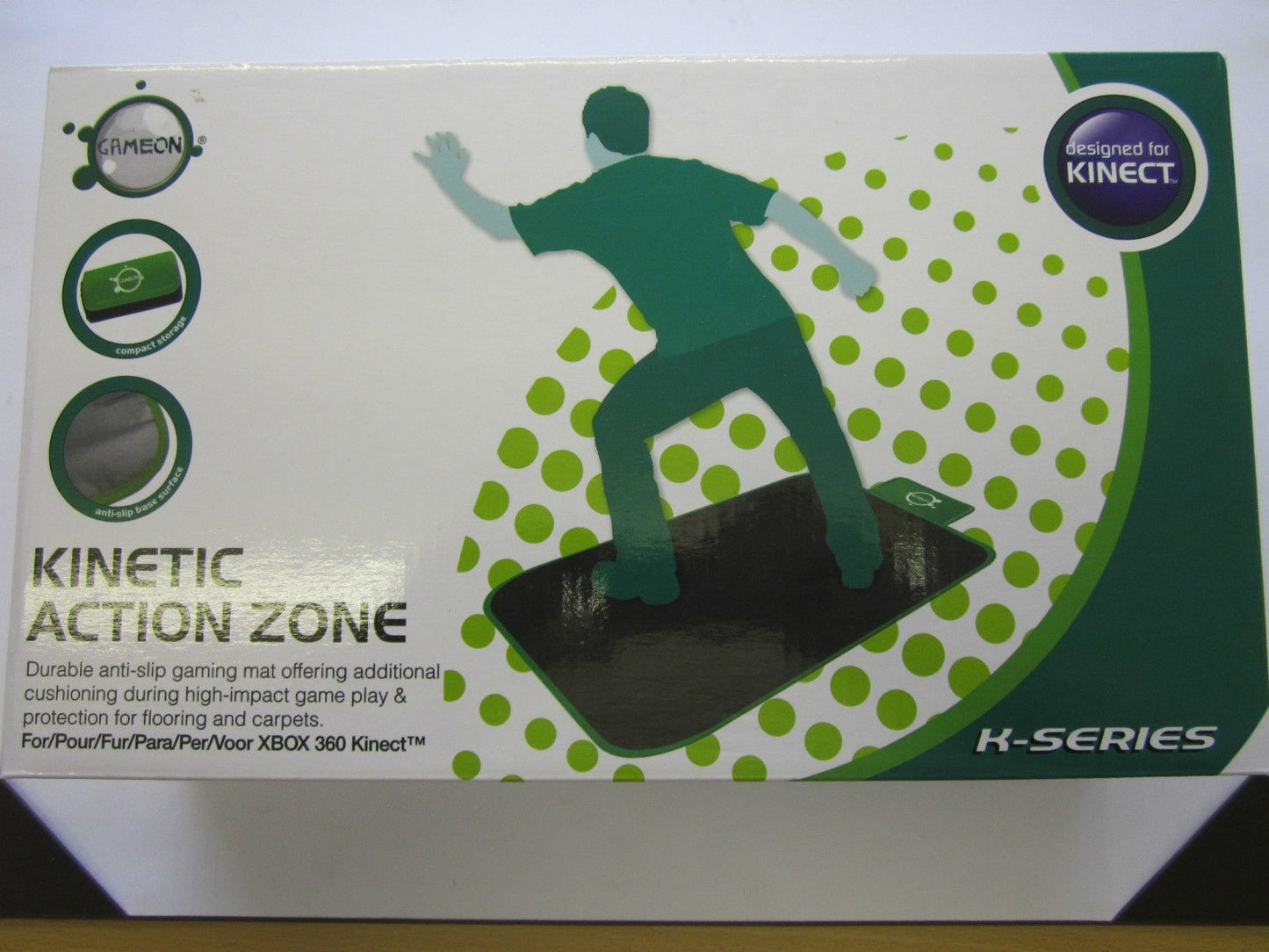 GameOn XBOX 360 Kinect Action Zone Durable Anti Slip Gaming Cushioned Mat