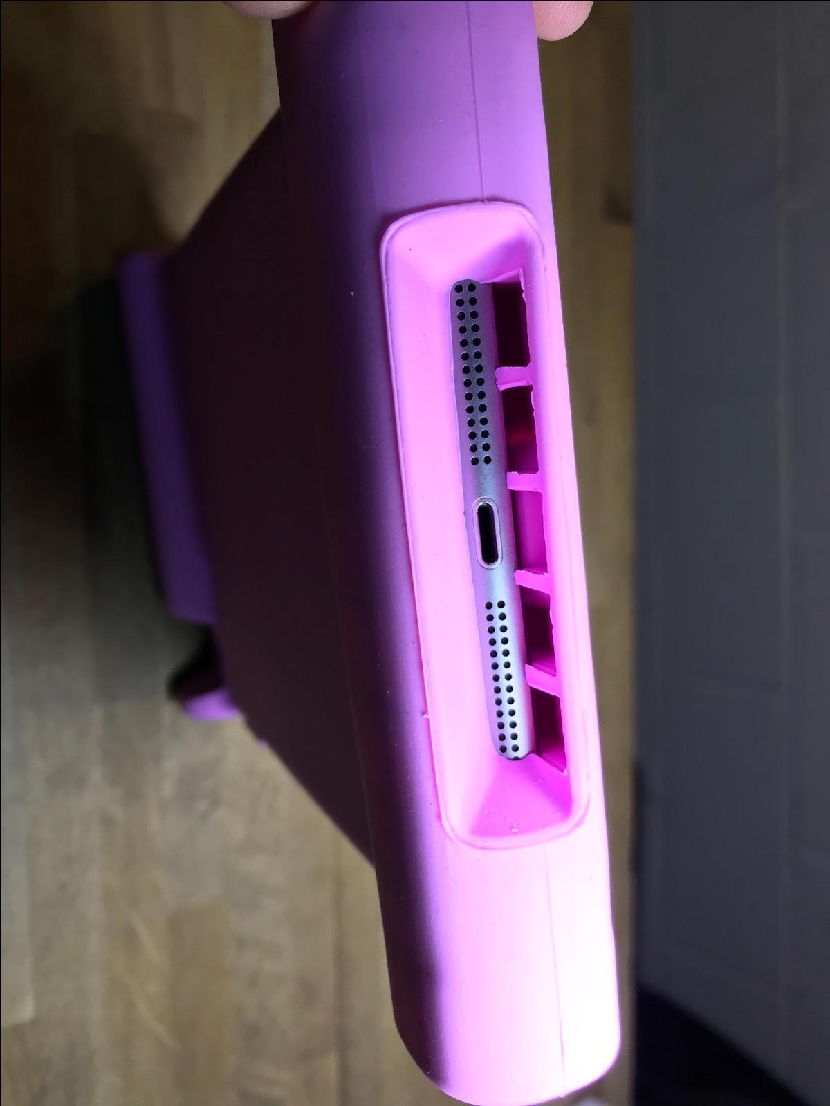 Pink Childs Kids Shockproof Rubber Dropproof Skin Case for Apple Ipad Mini 2 / 3