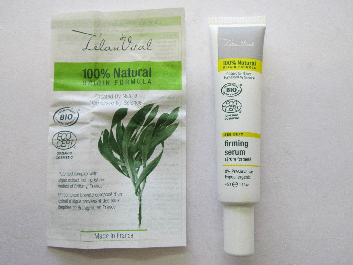 L'élan Vital Organics Natural Origin Age Defy Firming Serum 40ml 93197
