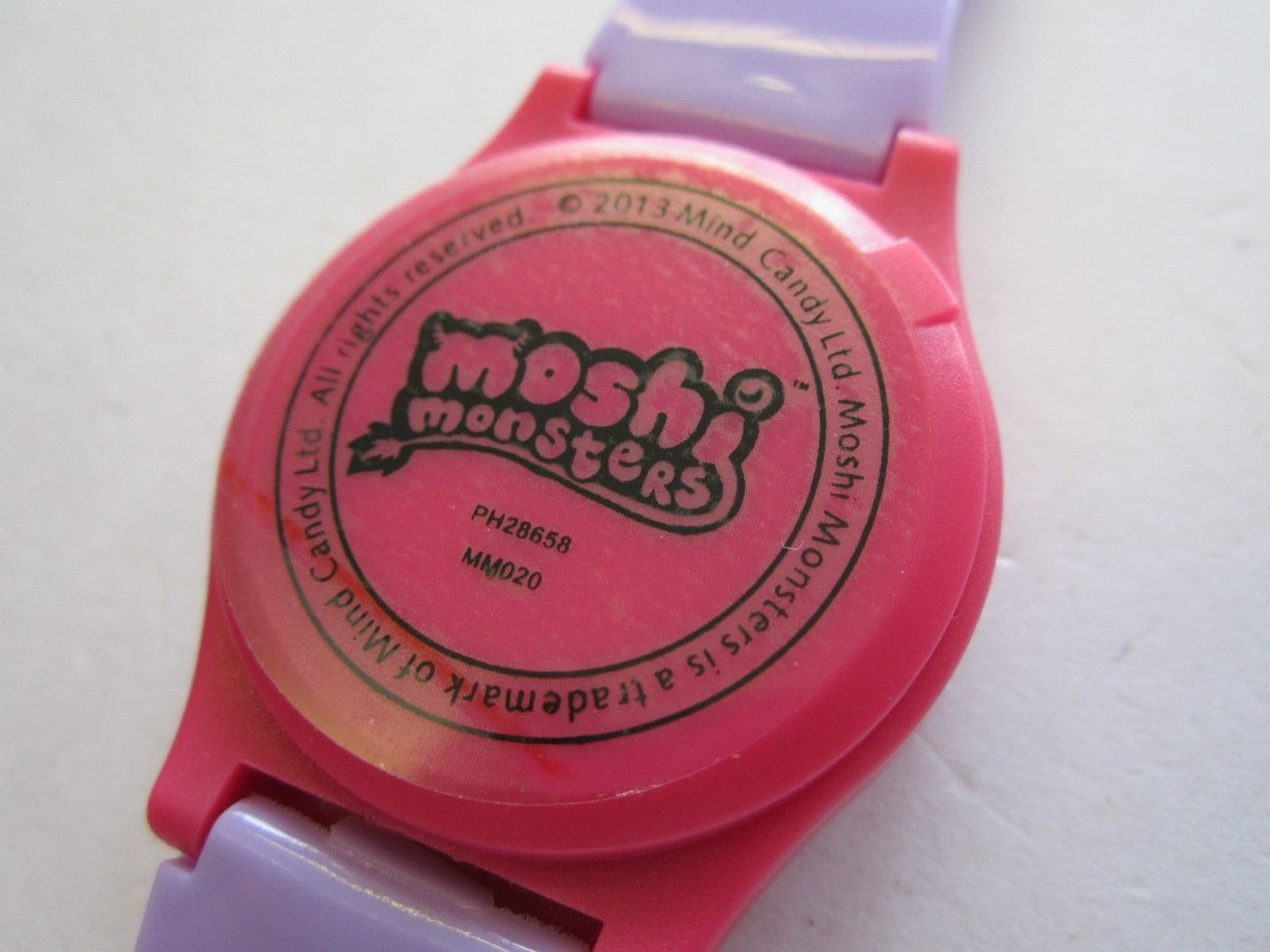 Genuine Small/Kids/Childs/Girls Pink Moshi Monsters MM020 Digital Wrist Watch