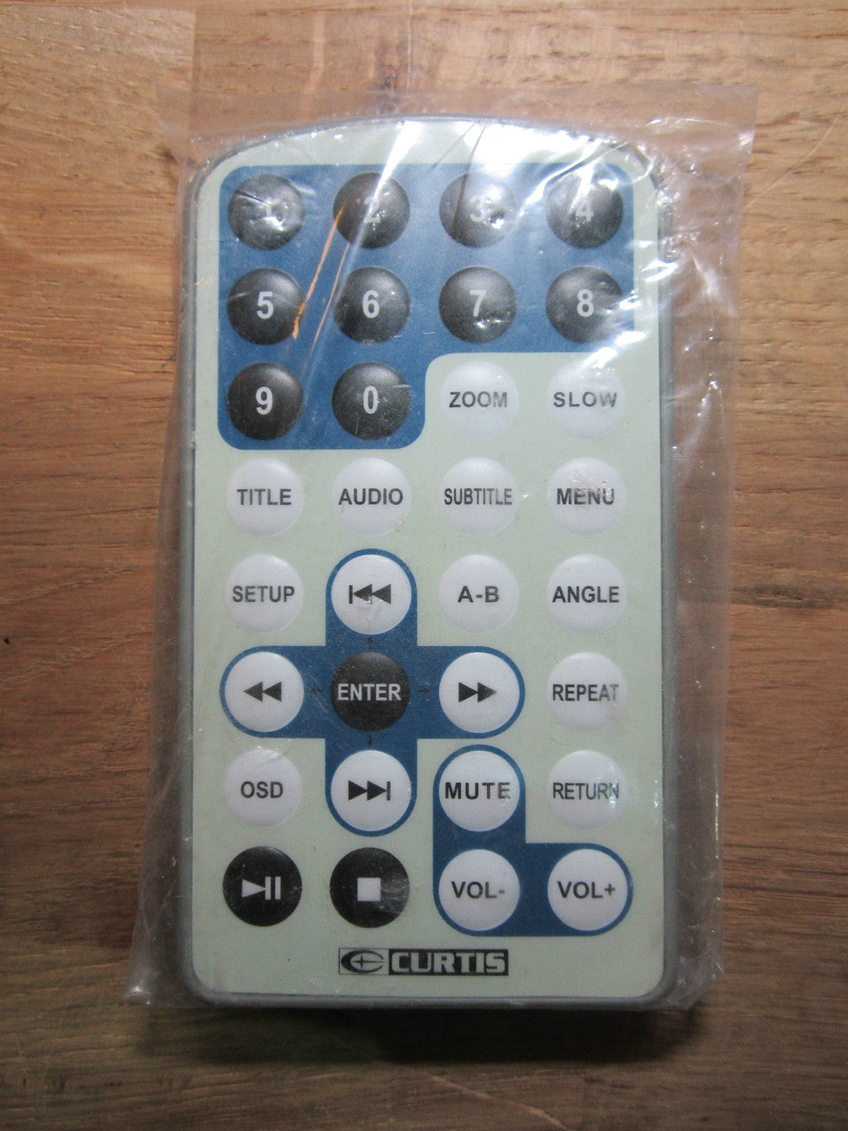 Genuine Curtis DVD Player Remote Control DVD7026A