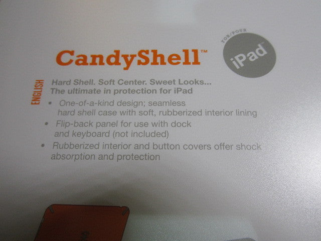 Black 1st Generation Apple iPad 1 Speck CandyShell Candy Shell Cover Case Skin
