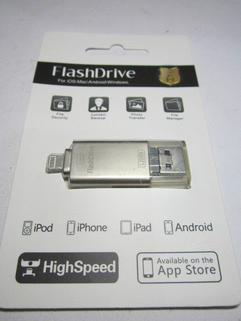 64GB Flash Drive USB Memory Stick for Apple iPhone/iPad/iPod/Android iStick App