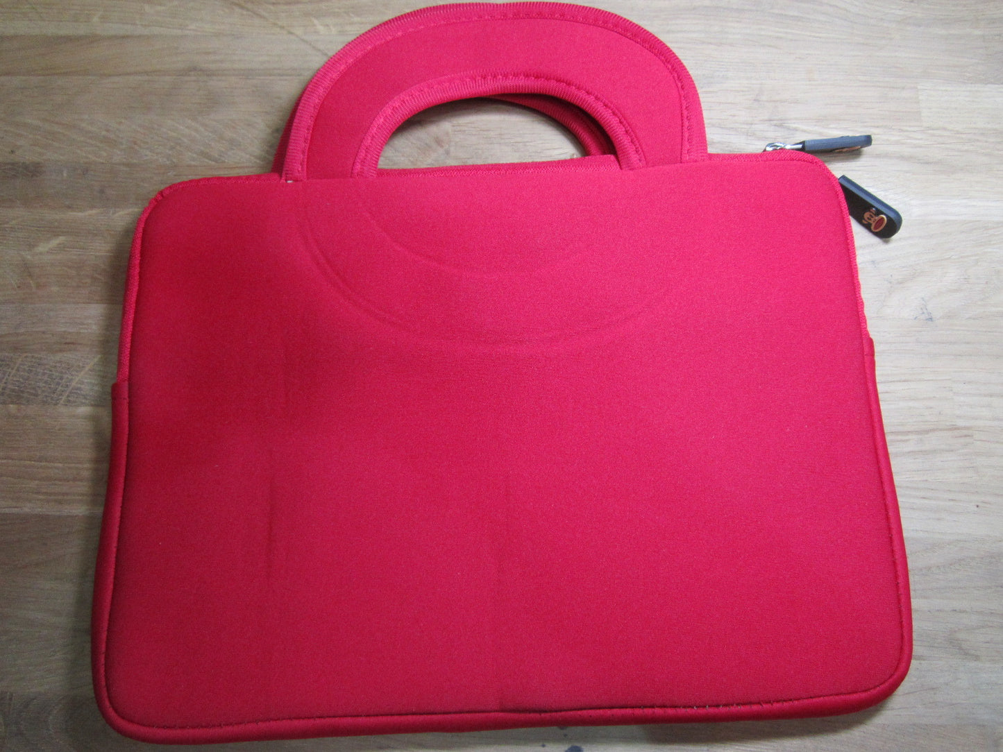 Red 9.7" Tablet Ipad Soft Carry Case Bag with Handles Sailor / Monkey