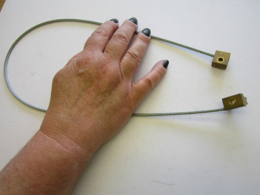 Security Wire to Secure Expensive Item onto Shop Shelf in Retail Display
