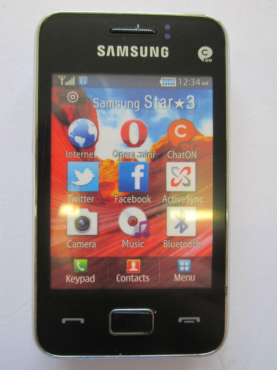 Samsung S5220 Black Shop Display Dummy Kids Toy Mobile Pratical Joke Phone