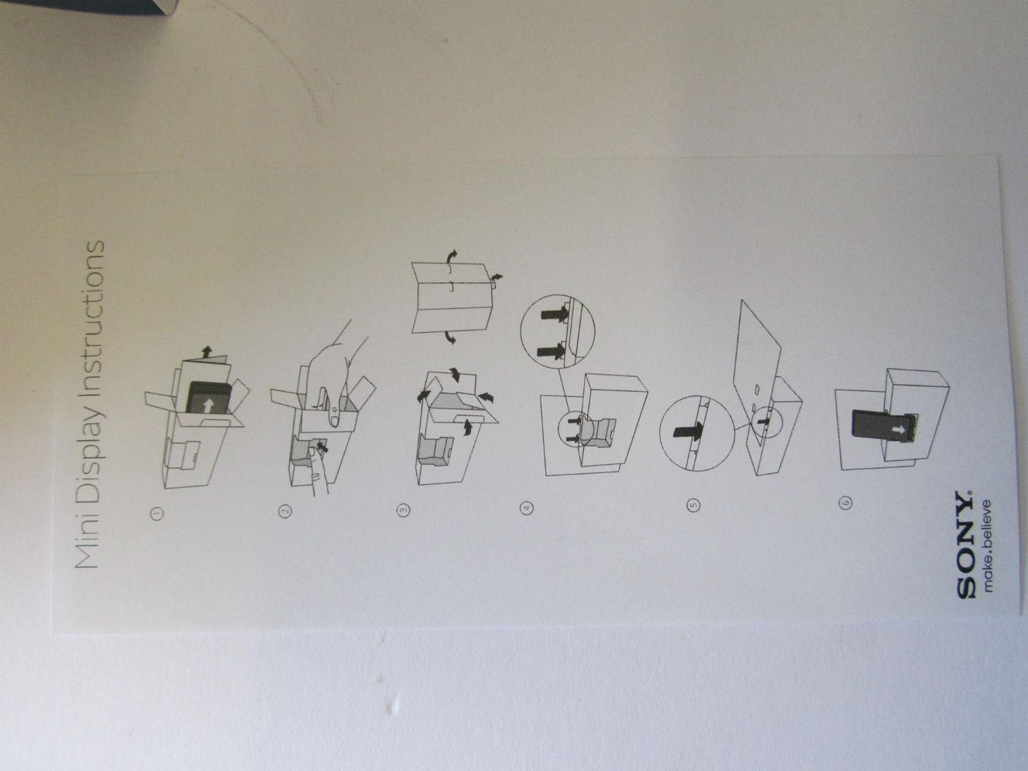 Sony Xperia Tipo Black Shop Display Dummy Kids Toy Mobile Pratical Joke Phone