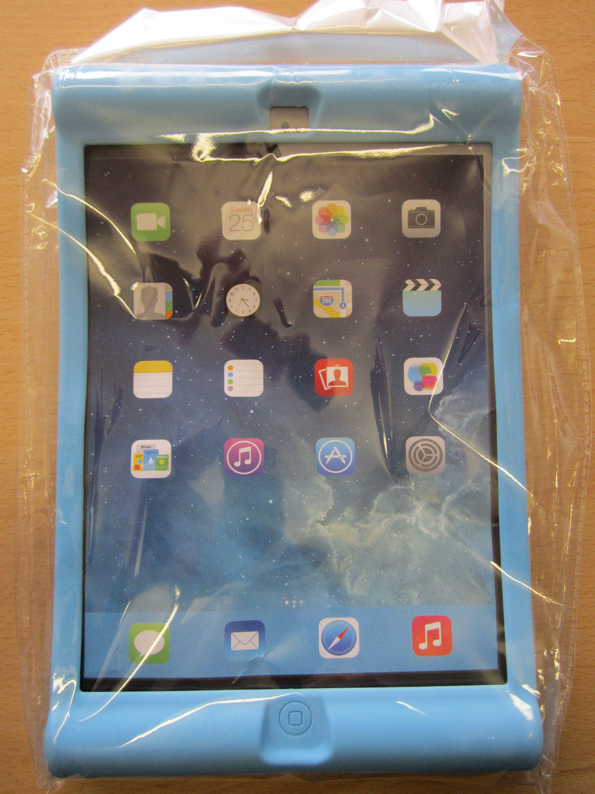 Blue Maximum Protection Rubber Dropproof Skin Case for APPLE iPad Air