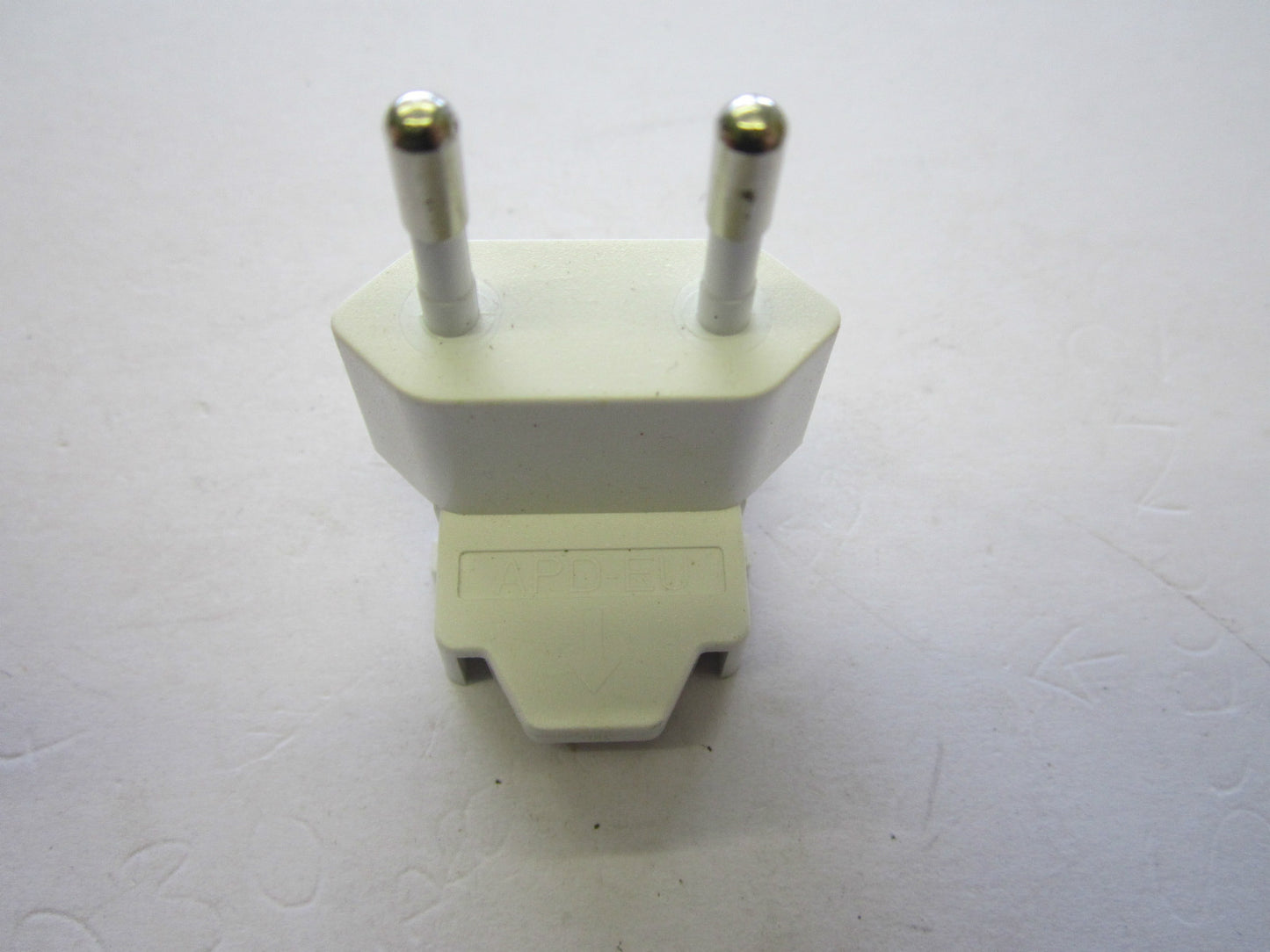 WHITE EU Slide Attachment Plug Piece for Asian Power Devices APD WA-36A12