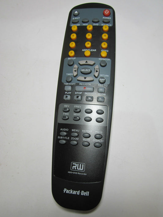 Original Packard Bell 6981200000 Remote Control for HDD Recorder Device