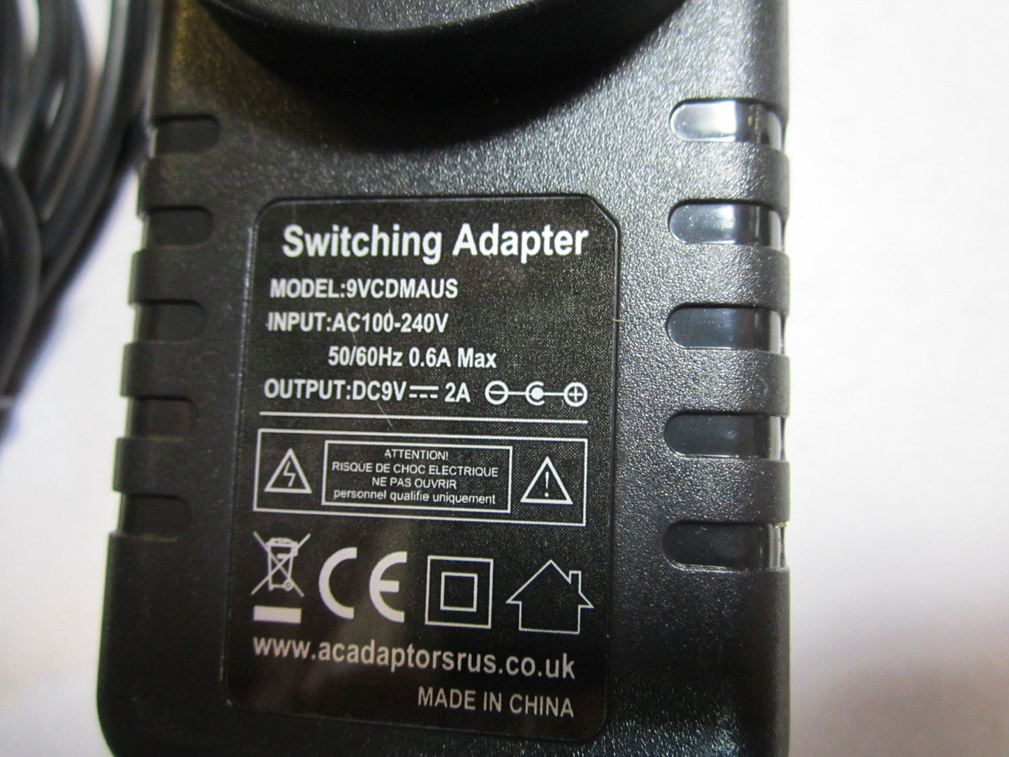 AUS 9V 2A Mains AC-DC Adaptor Power Supply with 5 Way Daisy Chain for Korg Volca