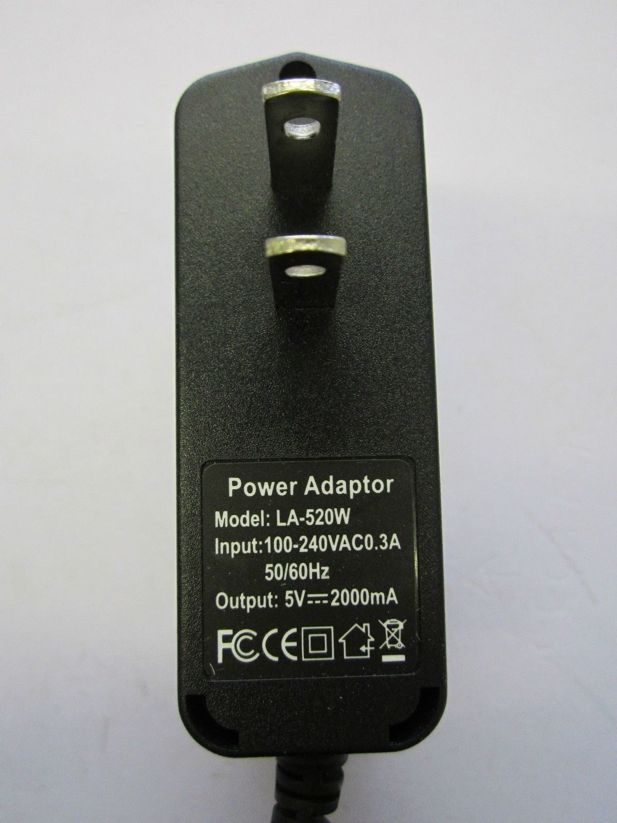 USA 5V 2A AC Adaptor Charger for ZTPAD Android Model M3C91-1a-h3-SA081-1 Tablet