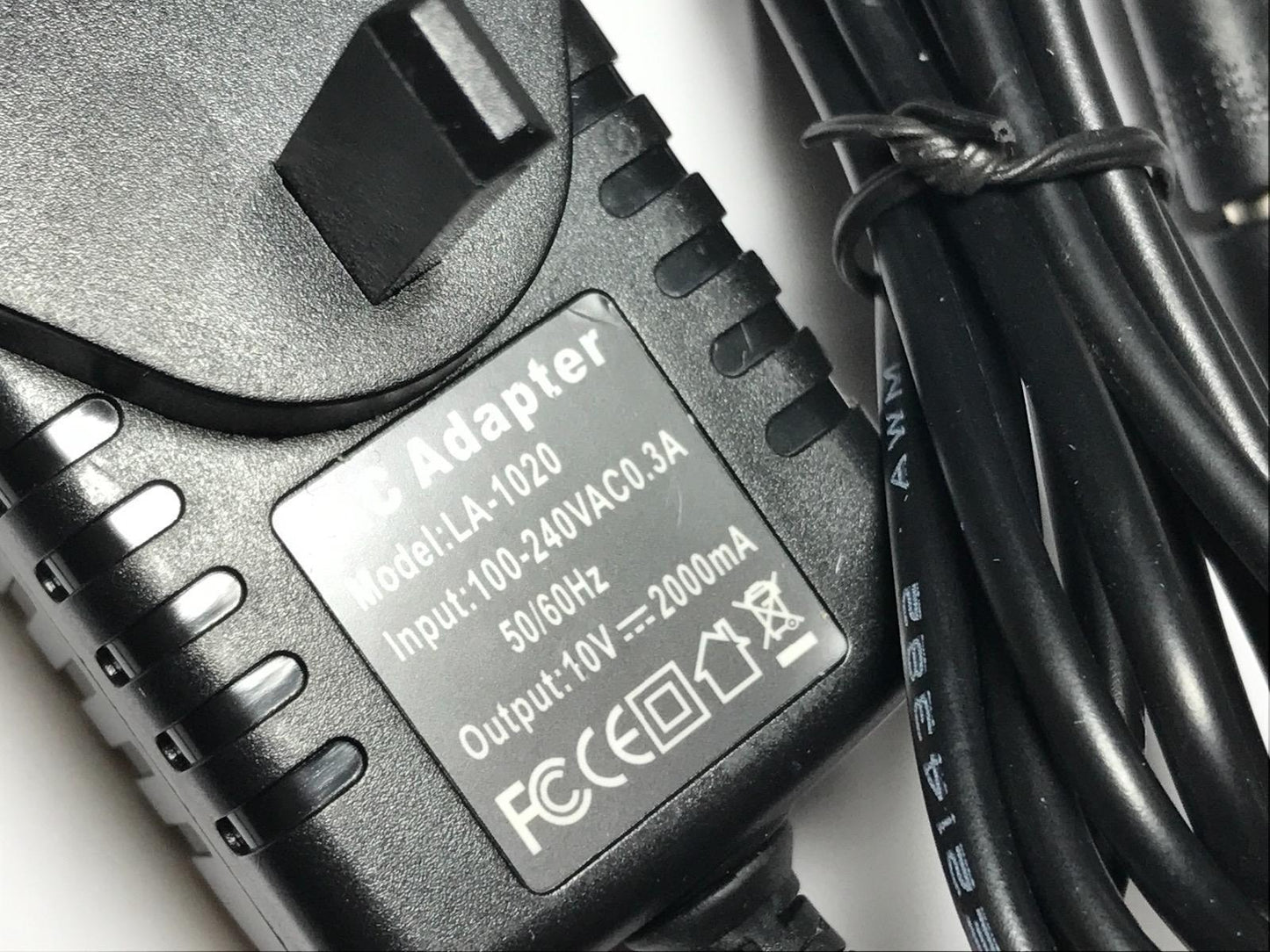 10V 2A 2000mA Mains AC-DC Switching Adaptor Power Supply Charger 5.5mm x 2.5mm