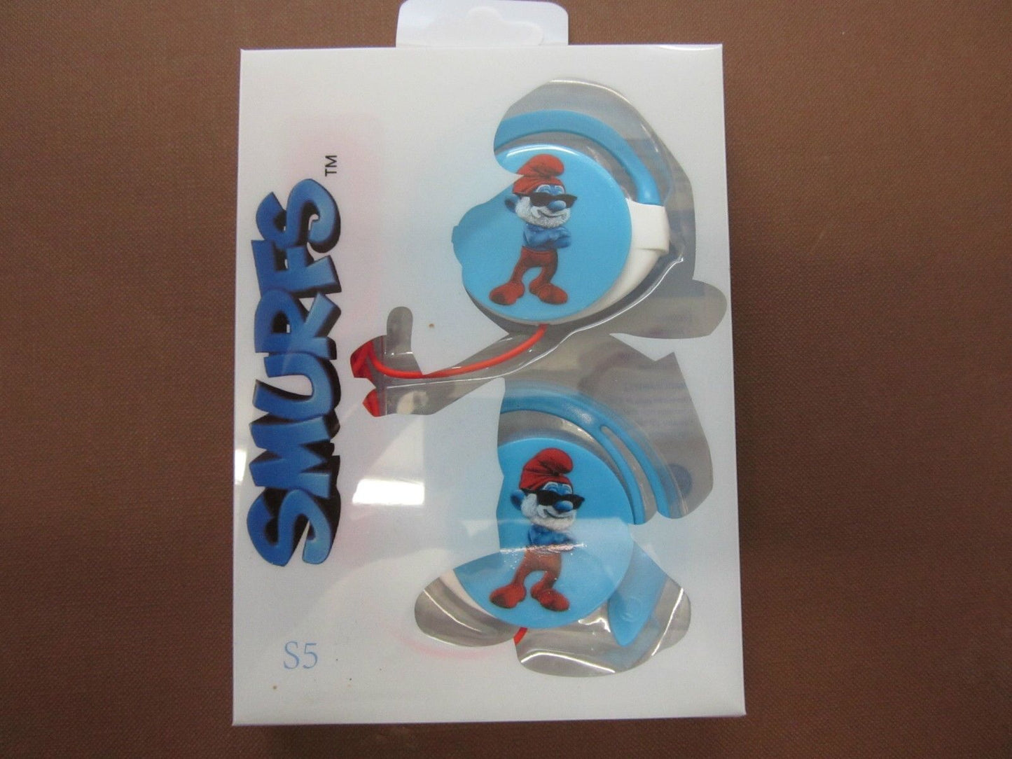 Papa The Smurfs Clip Over Ear Headphones for Child Kids Children Boys/Girls