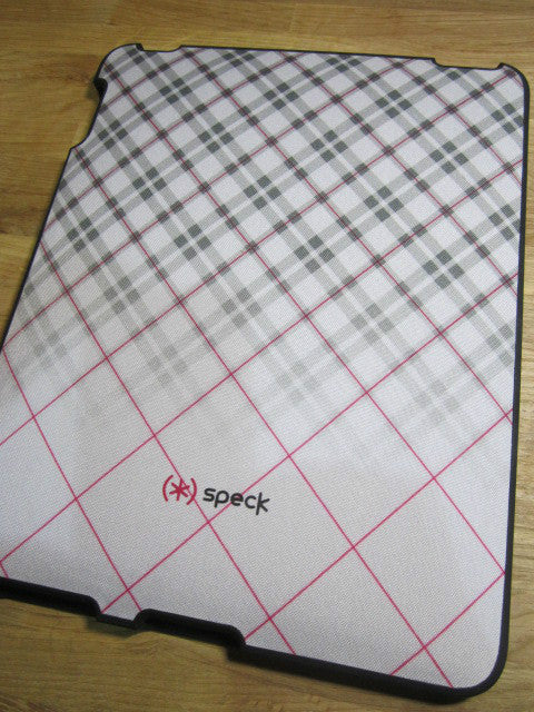 Checked 1st Generation Apple iPad 1 Speck Fitted Fabric Wrapped Cover Case Skin