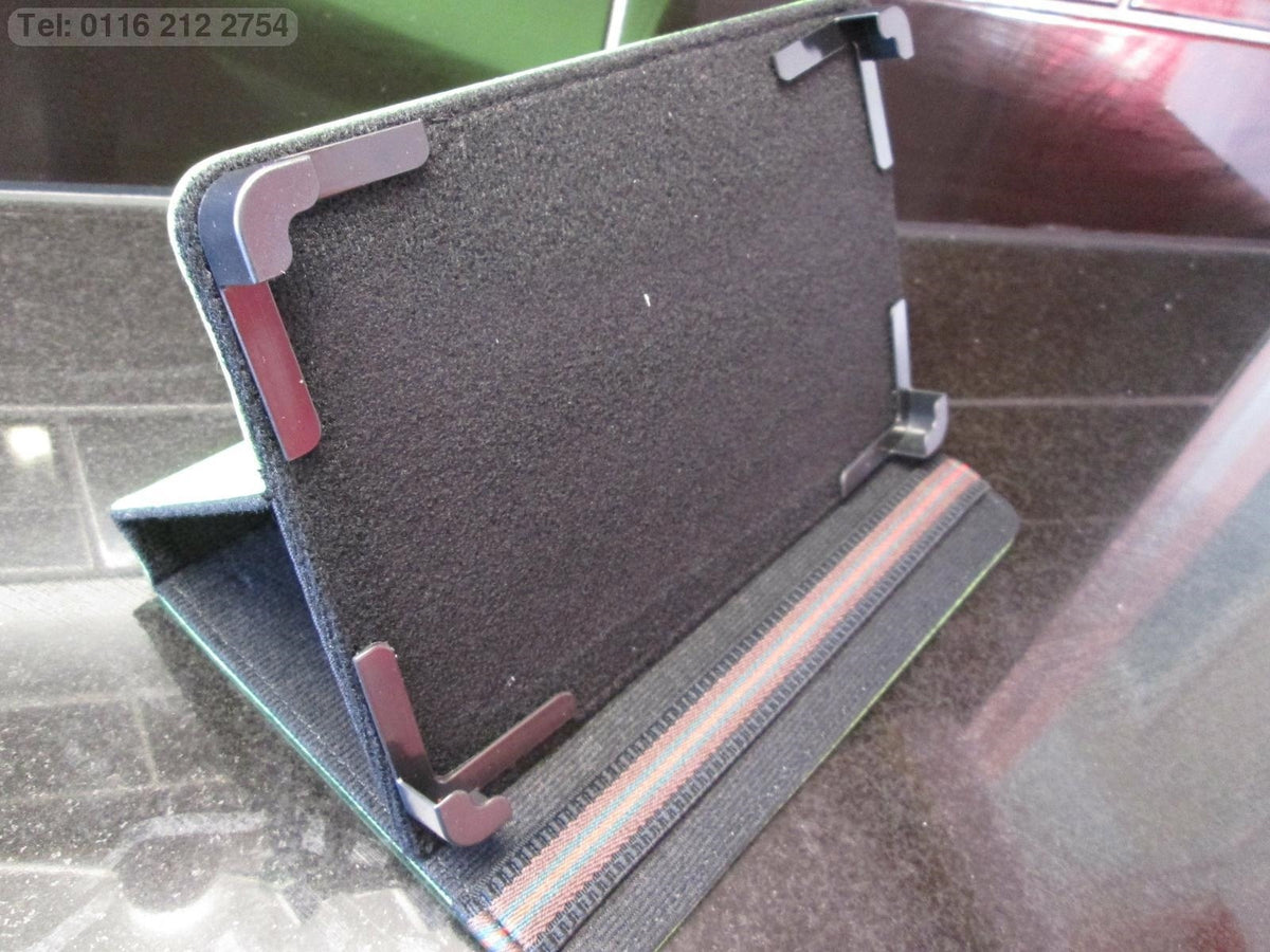 Green Secure Multi Angle Case/Stand for Storage Options Scroll Excel/Essential