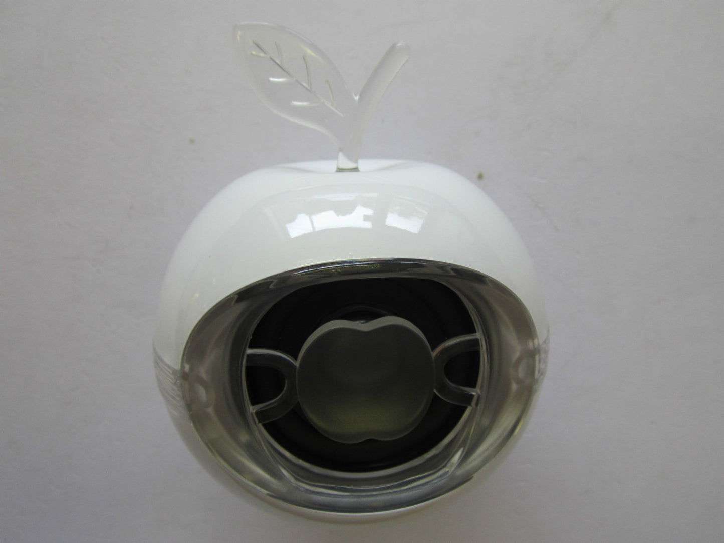 White AppleByte2 Plug & Play Mini Sized Loudspeaker Speaker for Blackberry