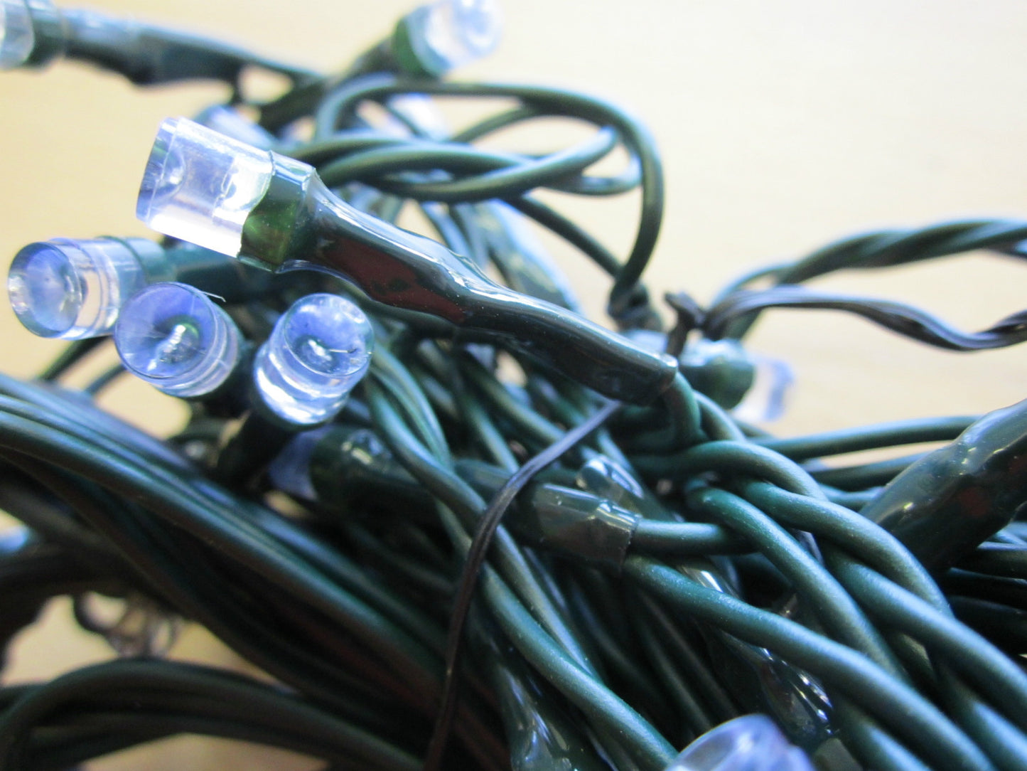 5.9m Bouff 12V 3W 50xBlue LED String Light for Garden RING Linking LED Lighting