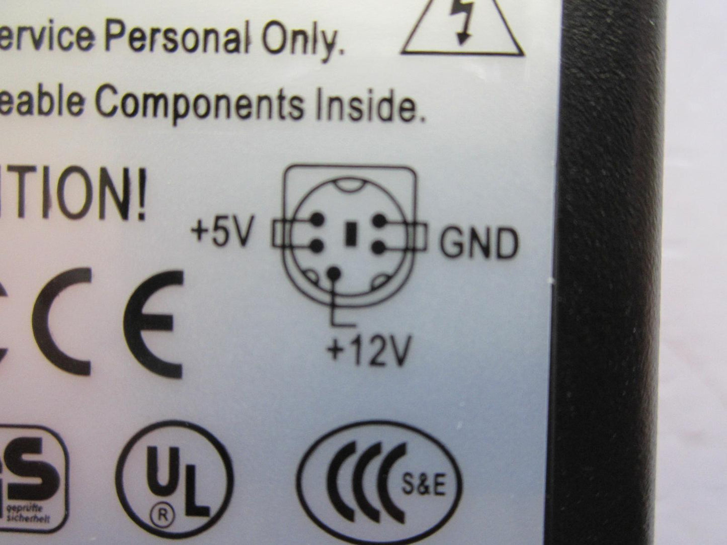 12V 0.75A 5V 1A Power Supply Adaptor for Iomega 80gb HDD DHD080-U External HDD