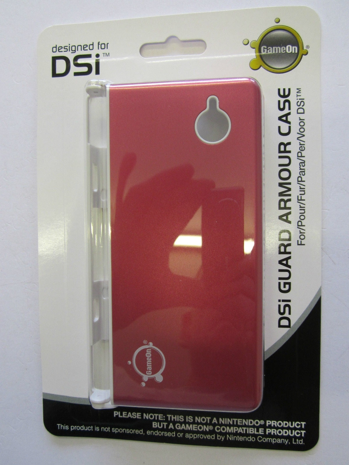 DSi GameOn Compatable Pink Lightweight Aluminium Guard Body Armour Case