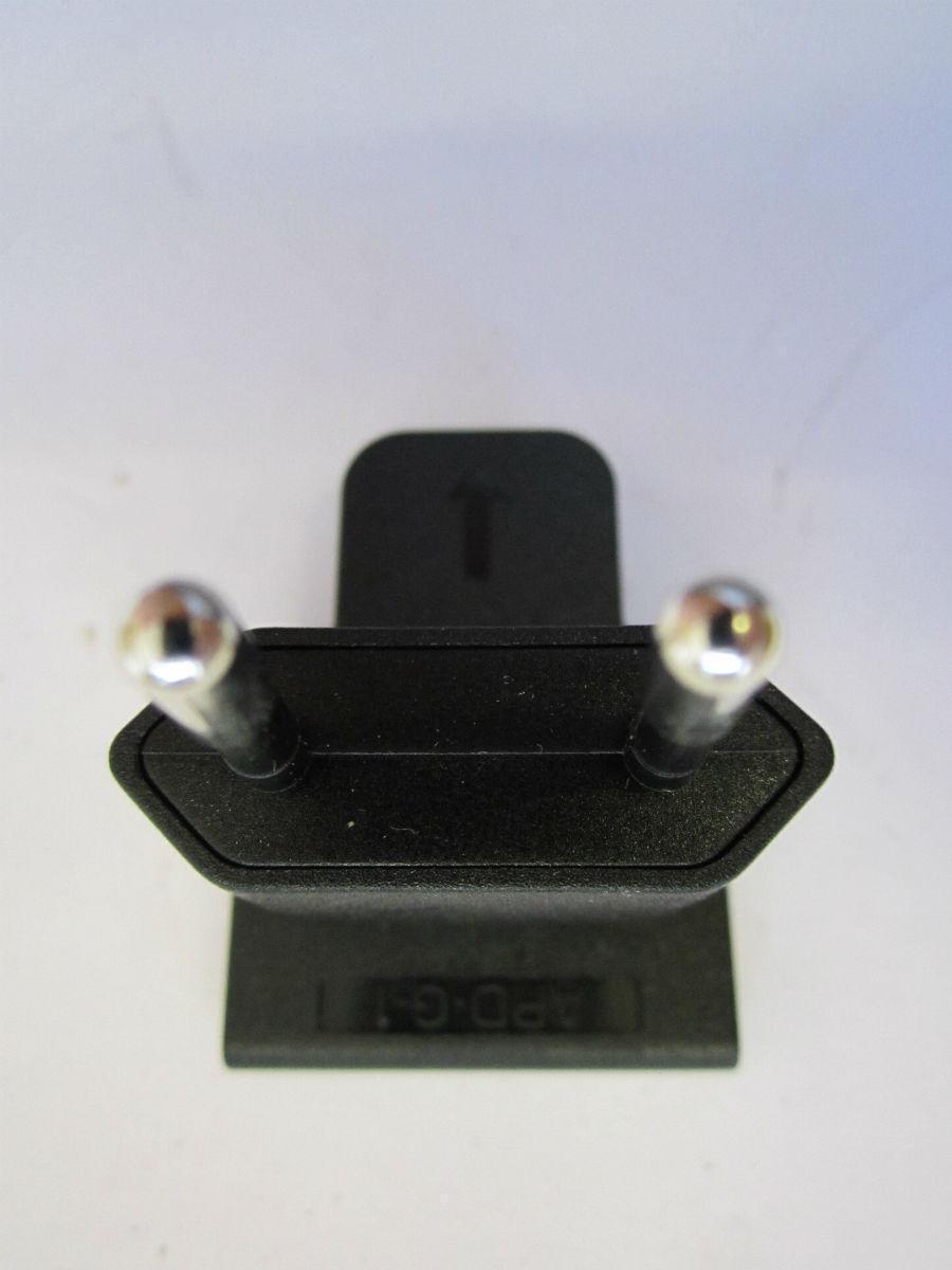 EU Slide Attachment Plug Piece for APD WA-20A05R AC Adapter PN:100685373
