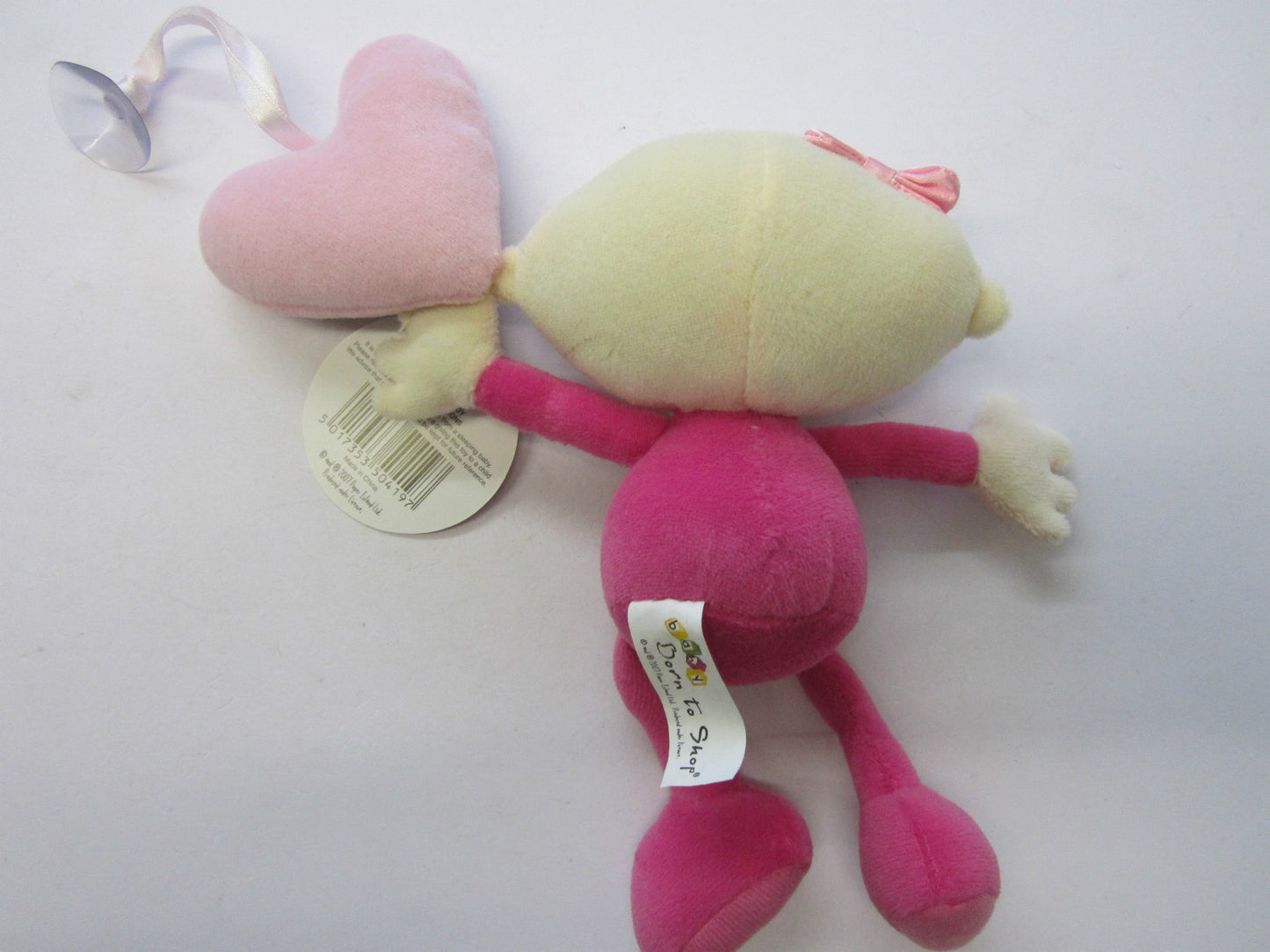 Baby Girl Little Princess on Board Car Window Teddy Sticker Cuddly Toy
