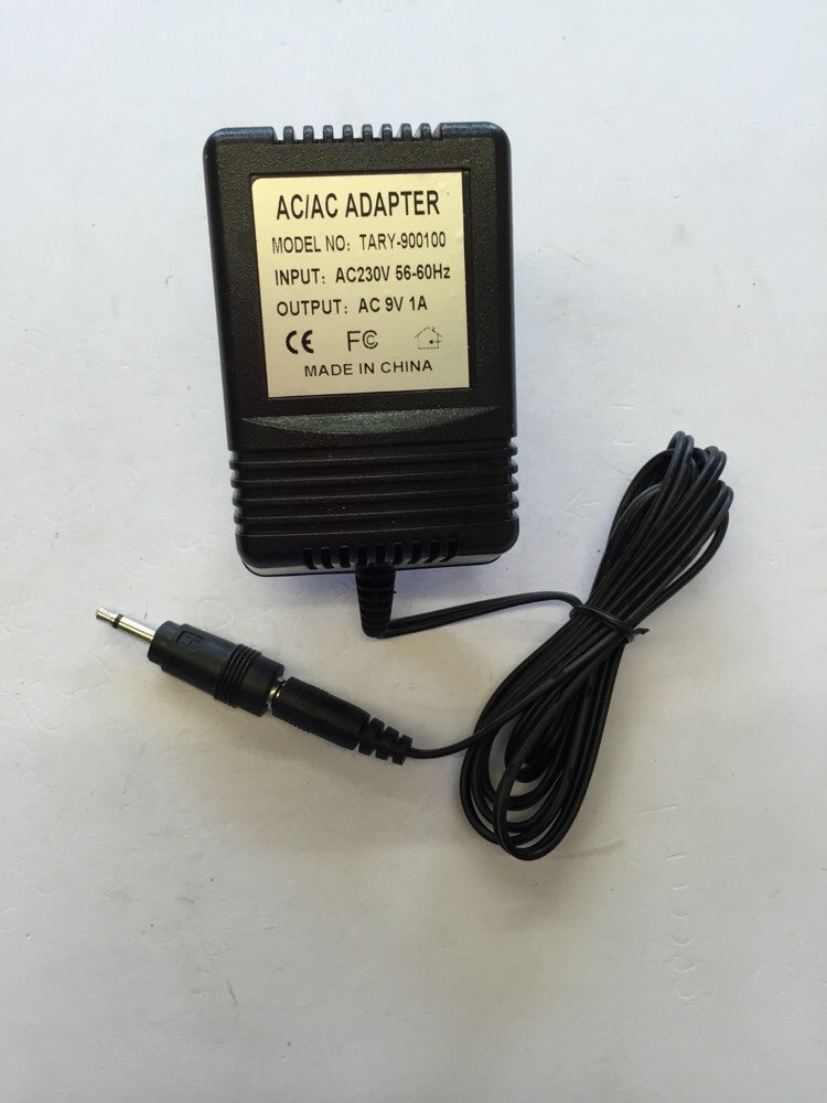 9V 1A AC-AC Linear AC-DC ADAPTOR Adaptor With 3.5mm Male Jack Tip