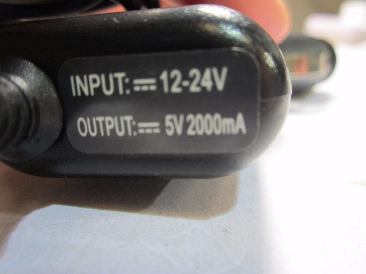 5V 2A In-Car Charger Power Supply for Zalman ZM-NC3000U Quiet Notebook Cooler