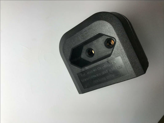 EU 2 Pin European Travel Adaptor Convertor to UK Plug United Kingdom Visitor