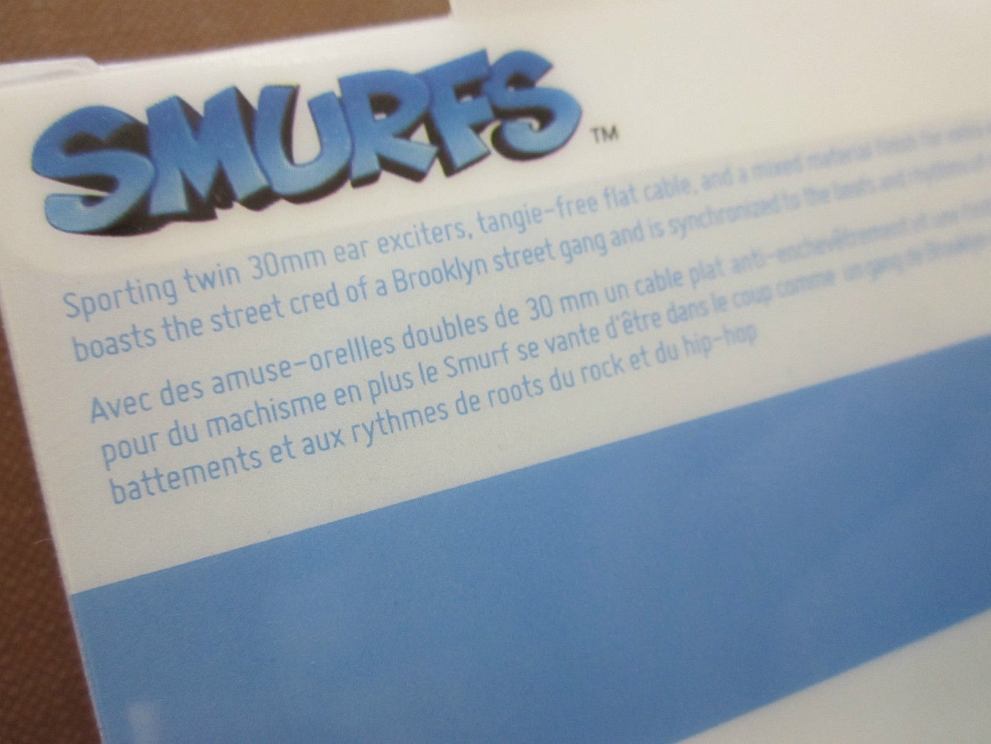 Papa The Smurfs Clip Over Ear Headphones for Child Kids Children Boys/Girls