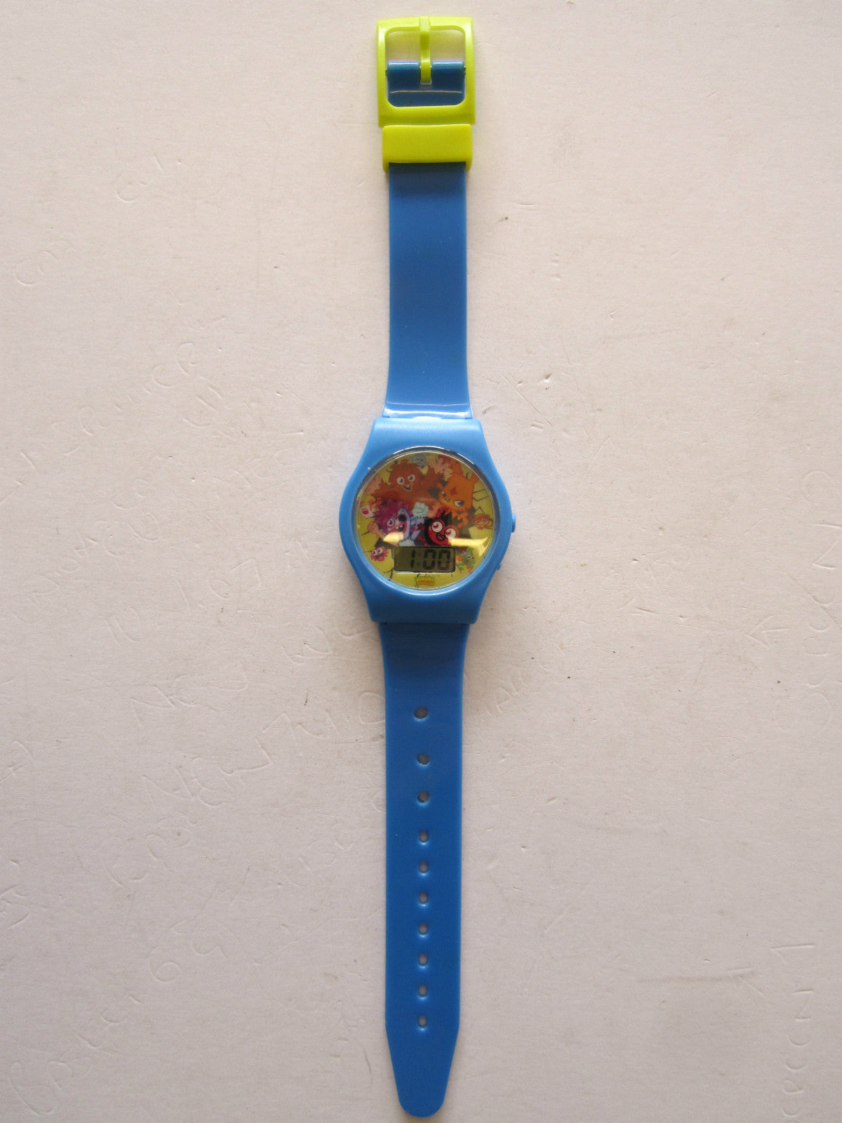 Original Small/Kids/Childs/Boys Blue Moshi Monsters MM018 Digital Wrist Watch