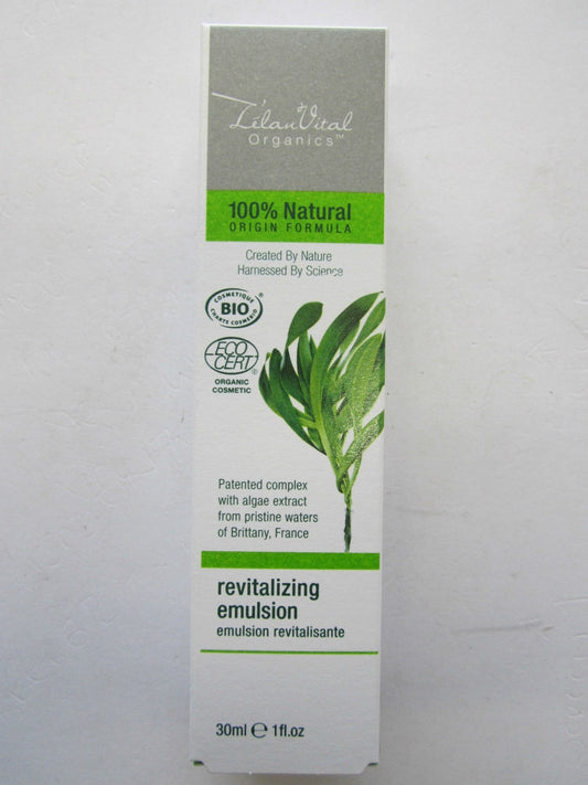 L'élan Vital Organics 100% Natural Origin Revitalizing Emulsion 30ml