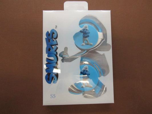 Grouchy The Smurfs Clip Over Ear Headphones for Kids Children Boys & Girls