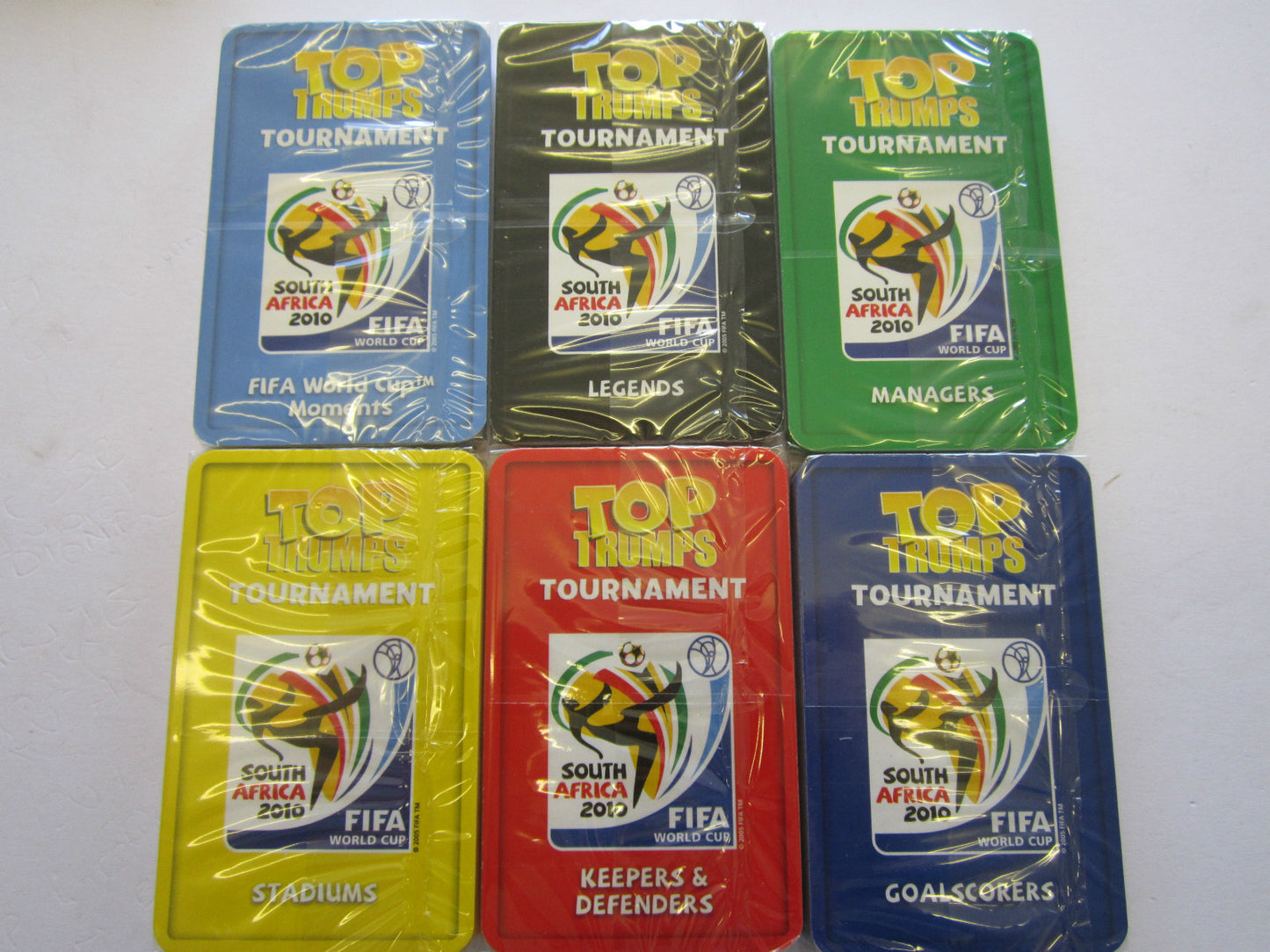 6x Winning Moves Top Trumps Tournament- Fifa World Cup