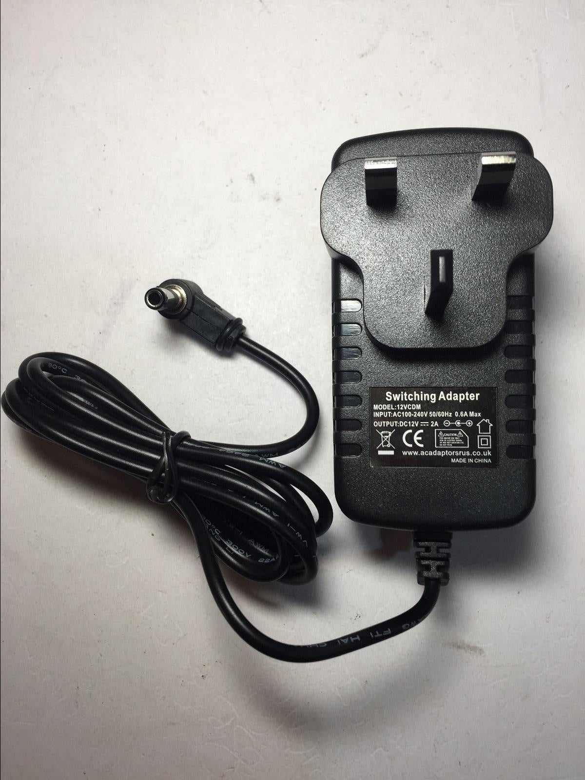 12V HOME BASE F5L049UK WIRELESS USB HUB AC ADAPTOR POWER SUPPLY CHARGER