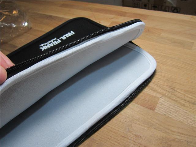 Black 9.7" Tablet Ipad Soft Carry Case Bag with Handles Plain / Monkey
