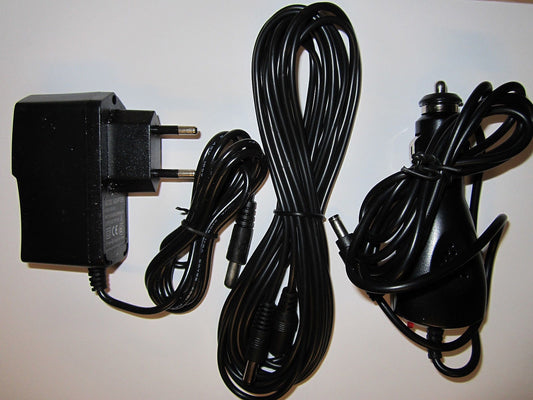 EU Vtech InnoTab/MobiGo/Storio/V.Smile/Cyber Pocket AC Adaptor+Car+Extension SET