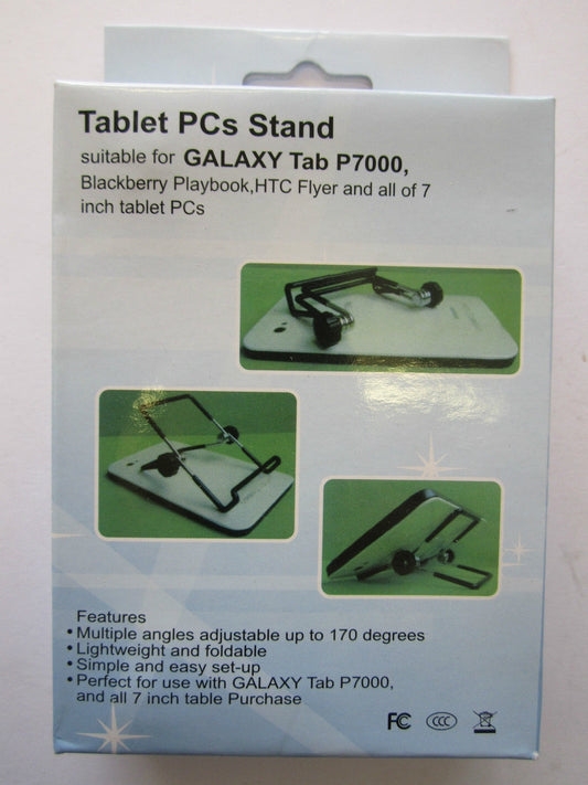 Small 7",8",9" Metal/Rubber Frame Angle Position Stand Desktop Holder